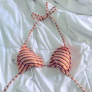 Airy triangle bikini top